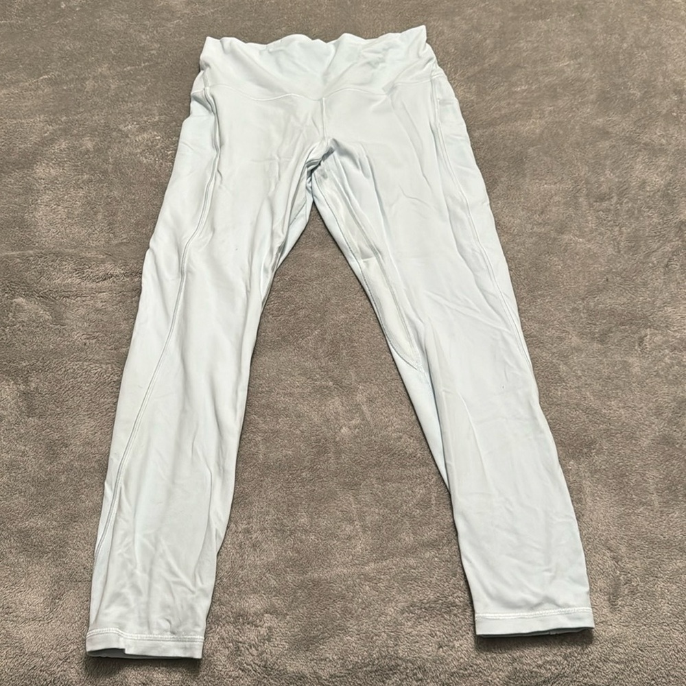 Lulu Lemon- Align with Pockets- powder blue- size 10